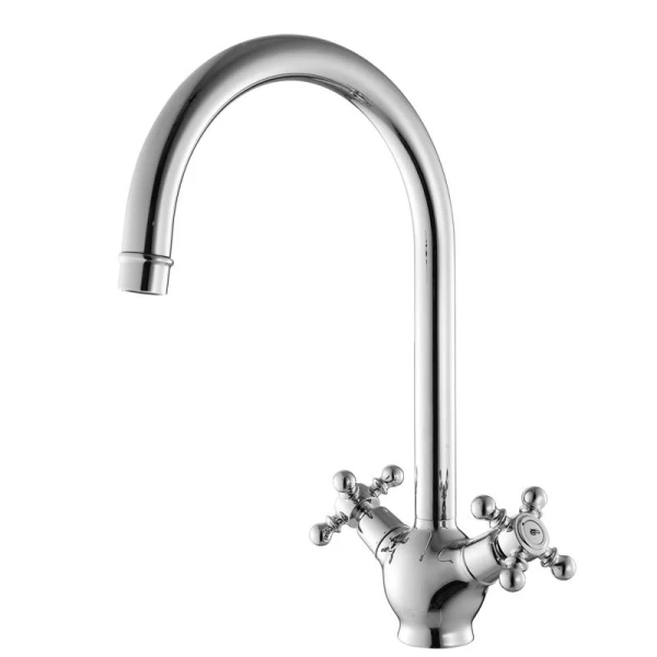 Смеситель для кухни IDDIS Sam с поворотным изливом (детальная фотография)