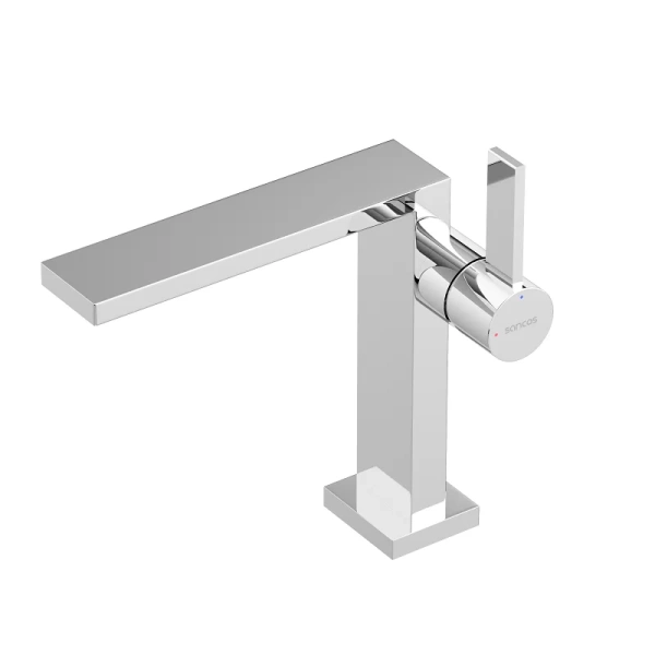 Смеситель для раковины Sancos Linn хром SC9019CH (детальная фотография), современные, hi-tech