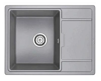 Мойка для кухни Paulmark Weimar 65 см серый металлик