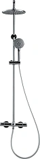 Душевая колонна с термостатическим смесителем для ванны Bravat Waterfall F639114C-A2-RUS