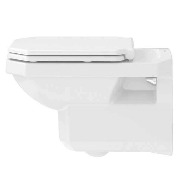 Унитаз подвесной Duravit 1930 0182090000 (детальная фотография), классические, ретро, прямоугольные