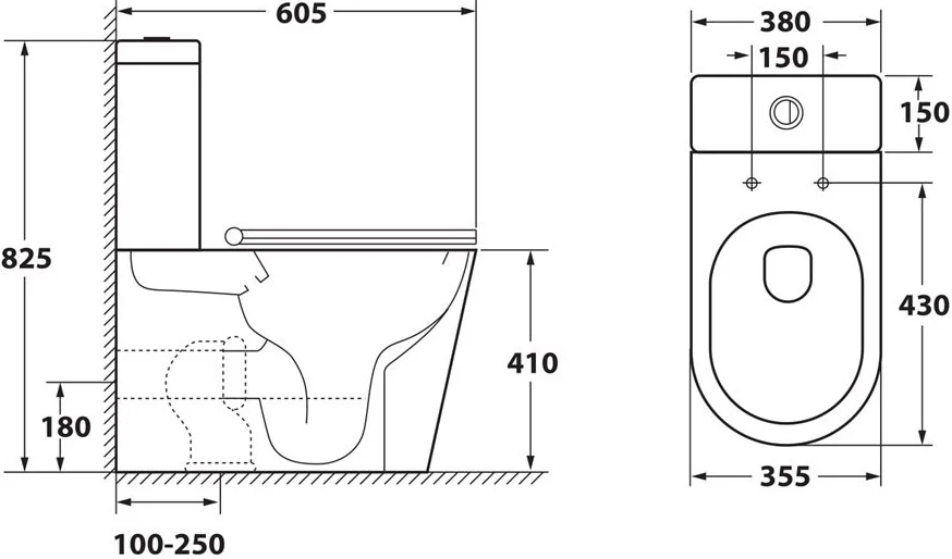 Бачок для унитаза OWL 1975 Vind Cirkel-G белый OWLT190303/2 (детальная фотография), по запросу index_2