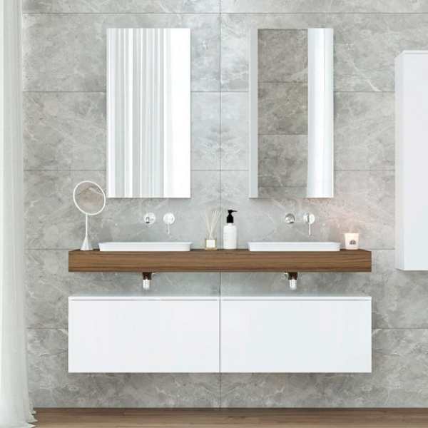 Мебель для ванной Velvex Unit под накладную раковину (детальная фотография)