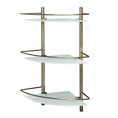 Полочка для ванной WasserKRAFT светлая бронза