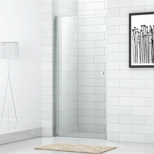 Душевая дверь в нишу Cezares Eco 65 см прозрачное стекло - фото 2