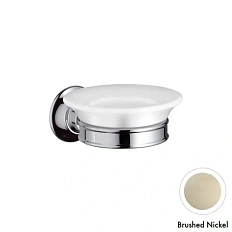 Мыльница для ванной, цвет шлифованный никель, Axor Montreux