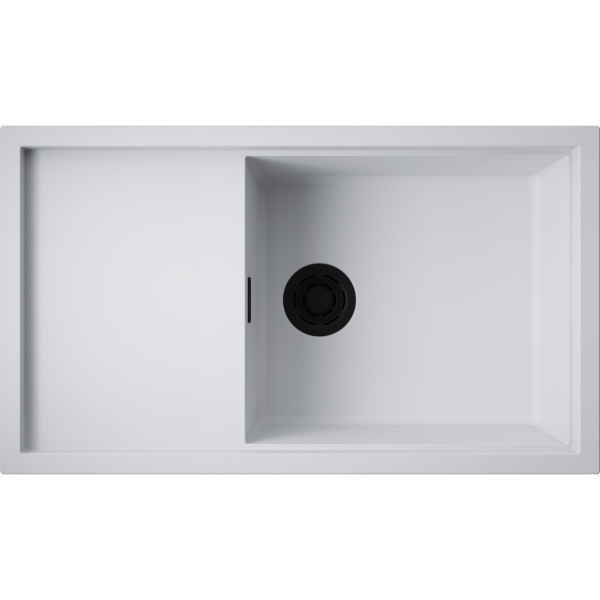Мойка для кухни Omoikiri Sintesi 86-WH 86 см белая 4997131 (детальная фотография)