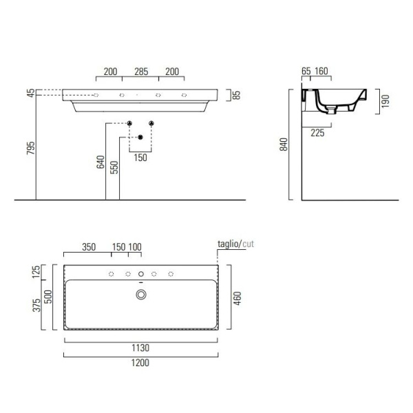 Схема (детальная фотография), подвесные