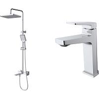 Душевой комплект BelBagno Ardente хром