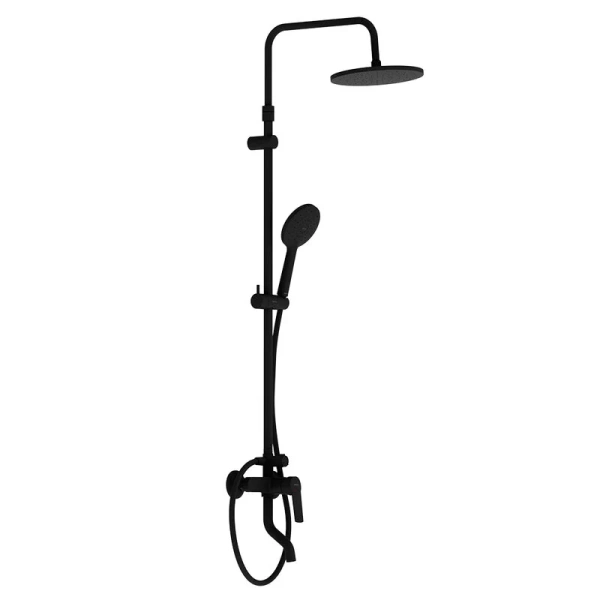 Душевая стойка Damixa Jupiter черная 977740300 (детальная фотография)