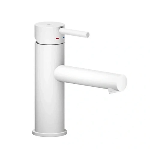 Смеситель для раковины Nobili Live белый матовый - фото 2