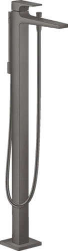 Смеситель для ванны Hansgrohe Metropol шлифованный черный хром - фото 6