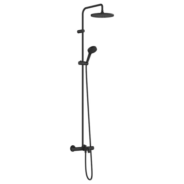 Душевая стойка Hansgrohe Vernis Blend с термостатом 26899670 (детальная фотография)