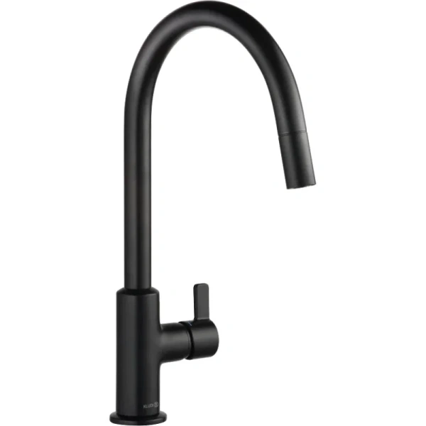 Смеситель для кухни Kludi Bingo Star черный матовый 468513978 (детальная фотография), современные, hi-tech