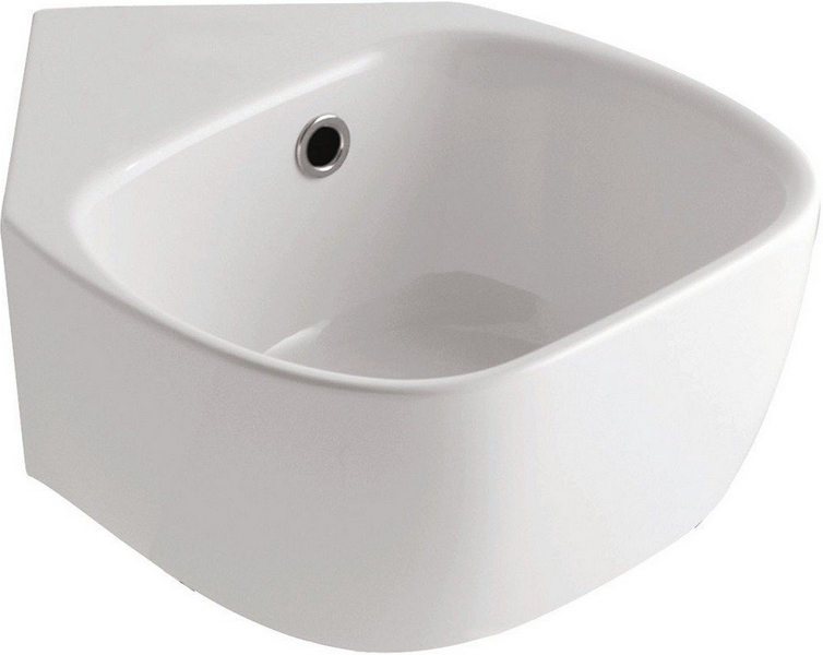 Раковина угловая Globo Genesis GE050 (детальная фотография)