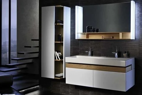 Зеркало с подсветкой Jacob Delafon Terrace 150 см с полкой EB1184-NF (детальная фотография), прямоугольные