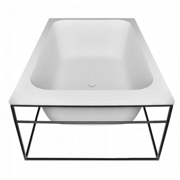 Ванна из искусственного камня NTBagno Sella NT304, 148 х 98 см (детальная фотография), 150х100