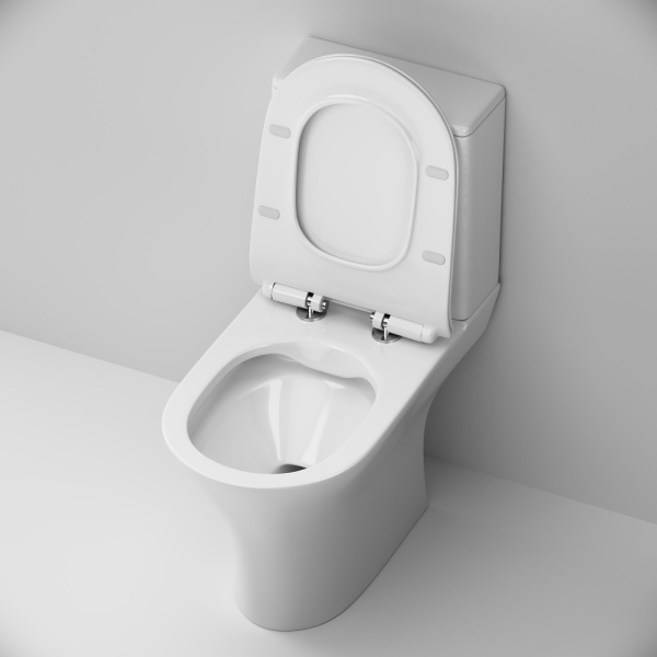 Унитаз компакт Am.Pm Sense безободковый C748600SC (детальная фотография), с нижним подводом воды