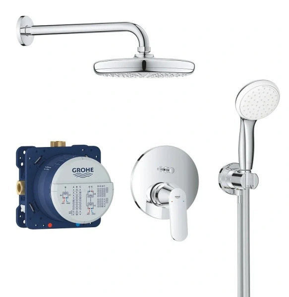 Душевой набор Grohe Eurosmart 25219001 (детальная фотография)