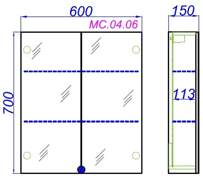 Схема (детальная фотография), навесные