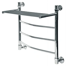Полотенцесушитель водяной Ника Arc 50x50 см хром