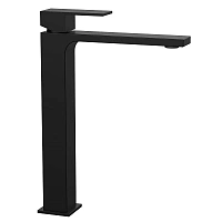 Смеситель для раковины Vincea Cube черный