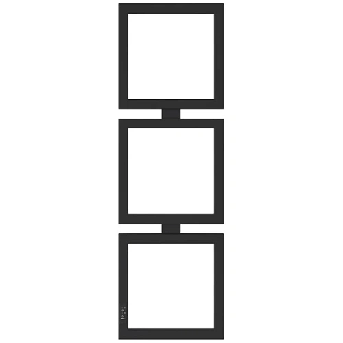 Полотенцесушитель электрический Сунержа Этюд 30х105 см правый черный матовый - фото 1