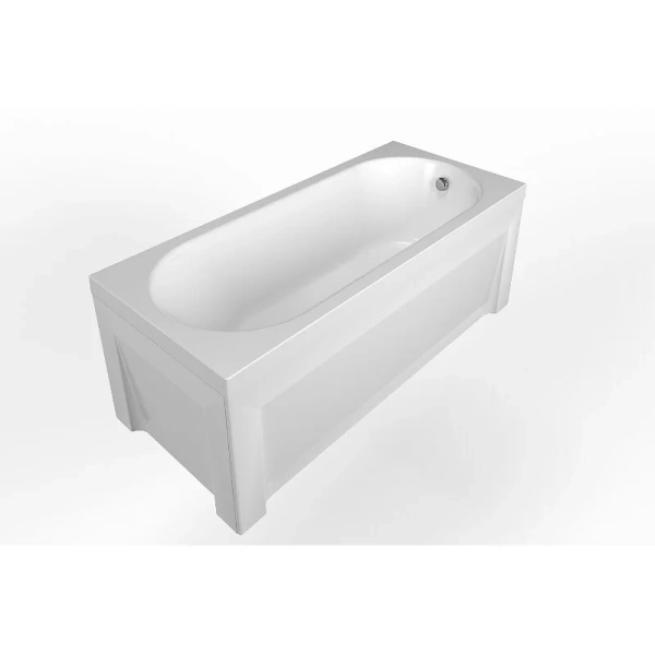 Ванна акриловая Timo Roha 120x70 см белая ROHA1270 (детальная фотография), современныe, hi-tech