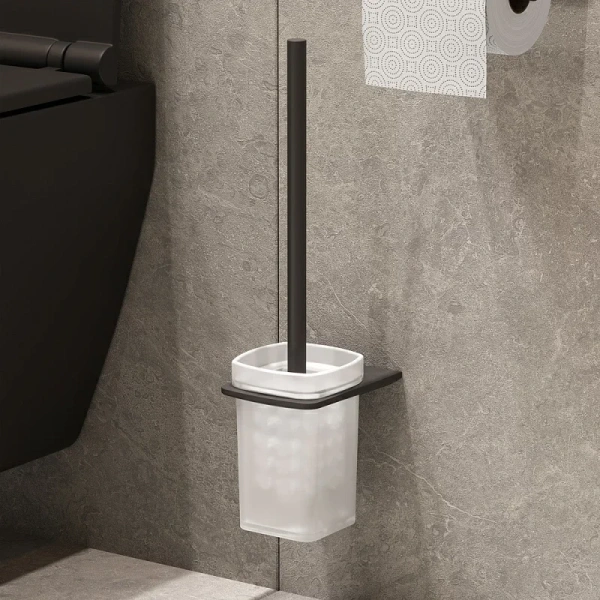 Унитаз с инсталляцией Am.Pm Spirit 2.0 черный с гигиеническим душем CK70GH (детальная фотография), нет в наличии index_1