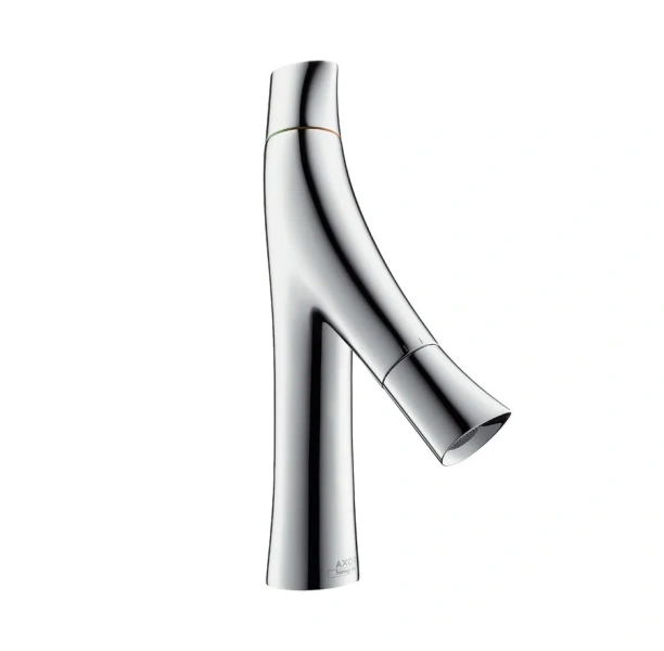 Смеситель для раковины Axor Starck Organic 12011000 (детальная фотография), двухвентильные
