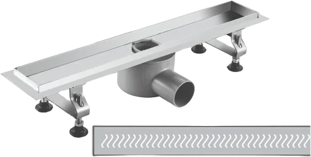 Душевой лоток RGW Shower Drain SDR-01-80-E1 80 см хром 21210180-01 (детальная фотография)