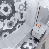 Ванна акриловая Triton Джена 170х70 см белая