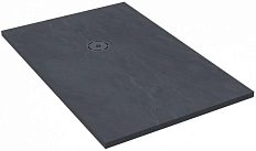 Душевой поддон Jacob Delafon Singulier 120x90 см серый сланец