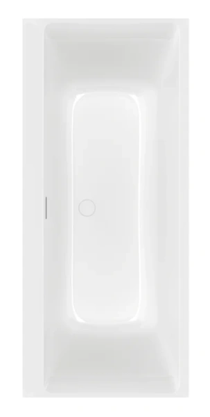 Ванна акриловая Villeroy&Boch Subway 3.0, 170 x 75 см, белая, UBQ170SBW2DV-01 (детальная фотография), современныe, hi-tech