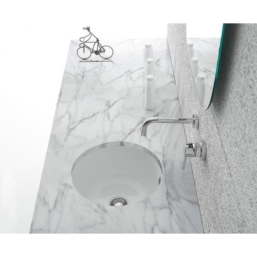 Раковина встраиваемая Globo Genesis GE051 GE051.BI (детальная фотография)