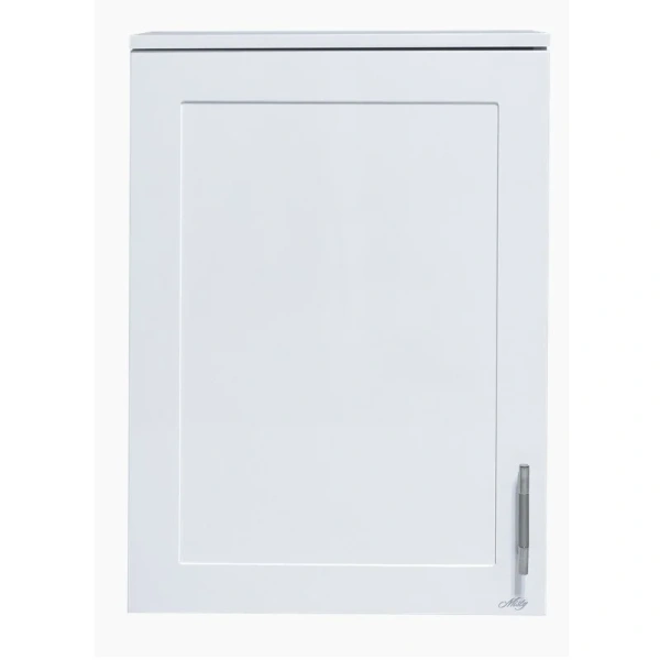 Шкаф подвесной Misty Купер 50 см белый, левый П-Куп08050-031Л (детальная фотография)