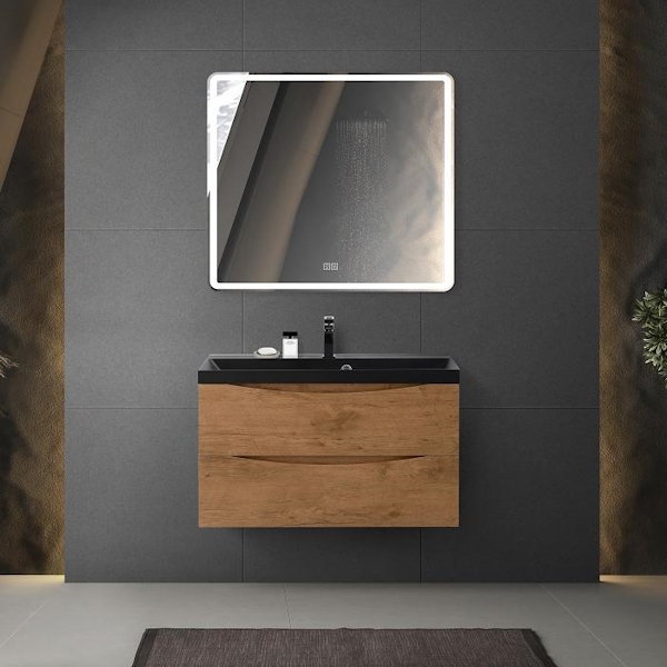 Тумба под раковину подвесная BelBagno Marino 80 см Rovere Nature MARINO-800-2C-SO-RN-P (детальная фотография), в наличии