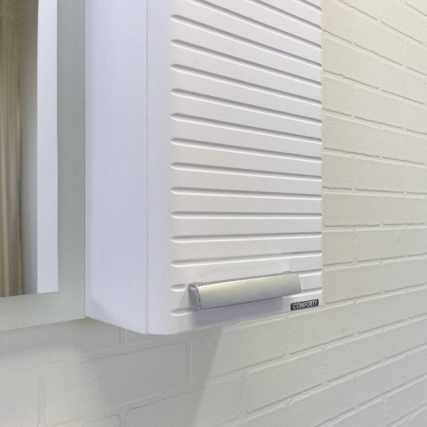 Шкаф подвесной Comforty Танжер 25 см белый матовый 00-00017882CF (детальная фотография), недорого