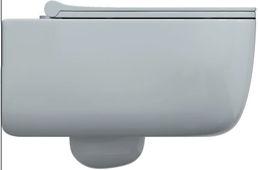 Унитаз подвесной BERGES Ego сиденье дюропласт 082118 (детальная фотография), белые