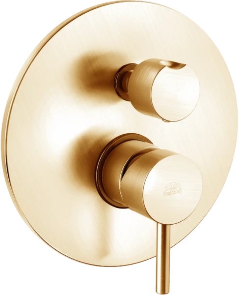 Смеситель для душа Paffoni Light медовое золото брашированное LIG018HGSP (детальная фотография)