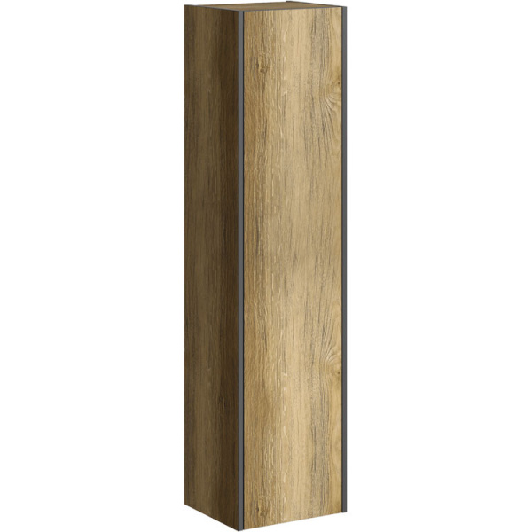 Шкаф-пенал подвесной Aqwella Fargo 35 см с одной дверцей FRG0535DB (детальная фотография)