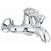Смеситель для ванны матовый хром Emmevi Tiffany