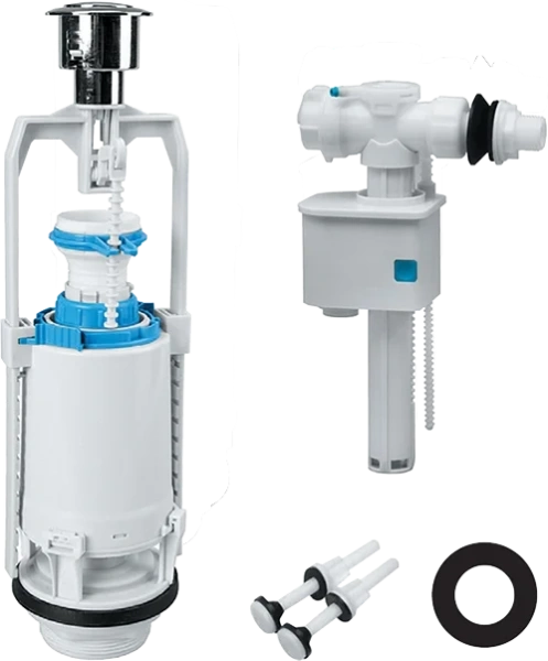 Арматура для унитаза IDDIS стоп-система F012400-0005 (детальная фотография)