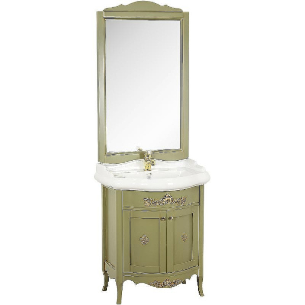 Тумба под раковину напольная Migliore Bella 64 см Oliva 25913 (детальная фотография), нет в наличии