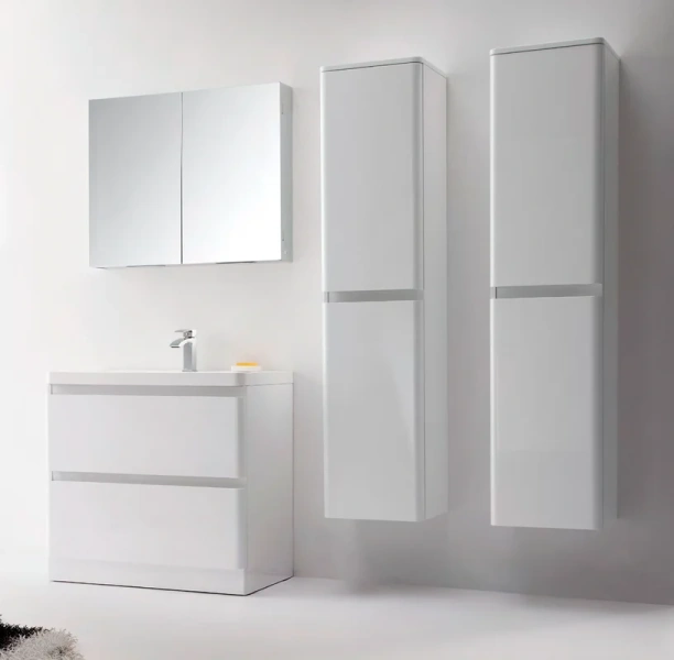 Раковина мебельная BelBagno 80 см из искусственного мрамора EA-800-LVB (детальная фотография), по запросу