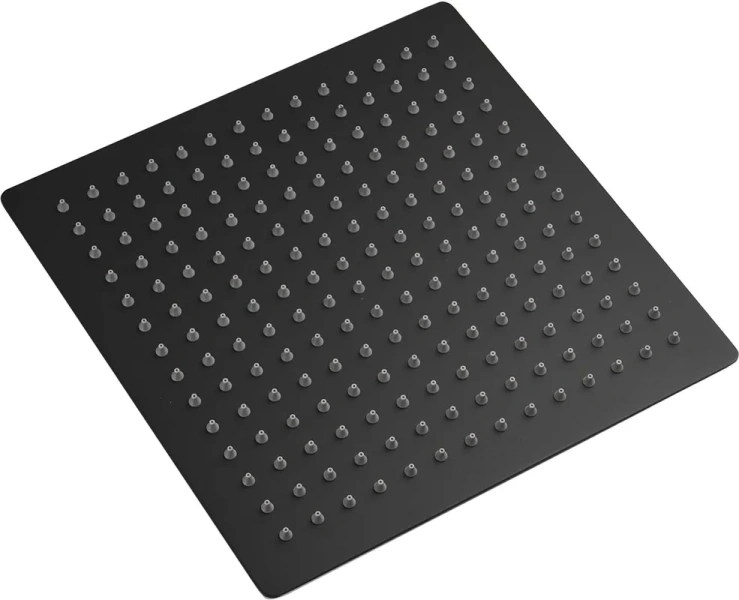 Верхний душ BERGES Ventas черный 074002 (детальная фотография), черные