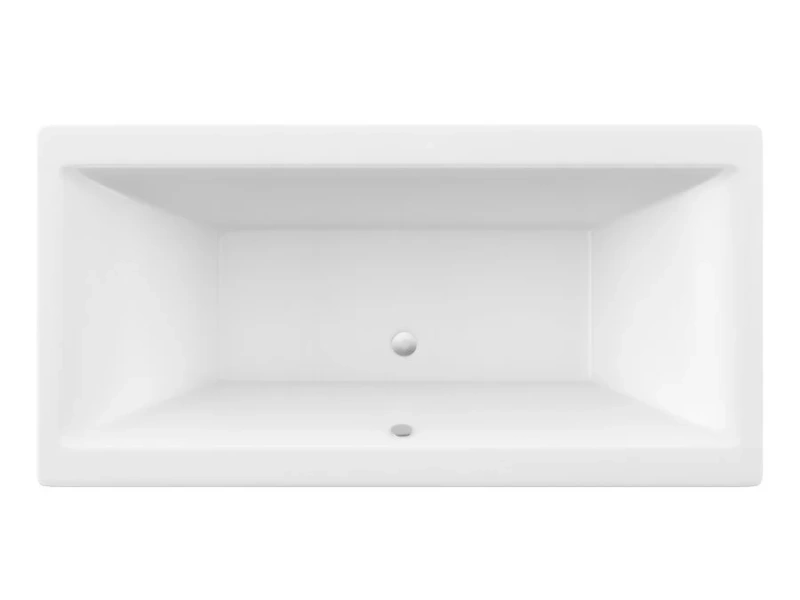 Акриловая ванна Excellent Pryzmat 180 x 80 см, белая, WAEX.PRY18WH (детальная фотография)