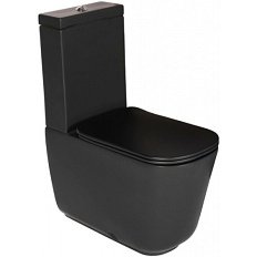 Унитаз компакт Kerasan Tribeca 511731 черный матовый