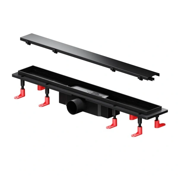 Душевой лоток Am.Pm PrimeFlow 60 см черный матовый W02SC-U11-060-04BM (детальная фотография), черые