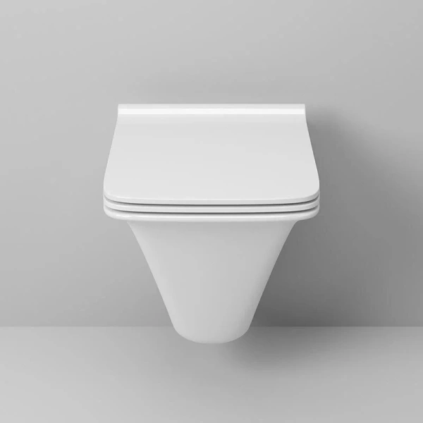 Унитаз подвесной Grossman безободковый GR-4413S (детальная фотография), без бачка, со скрытым бачком